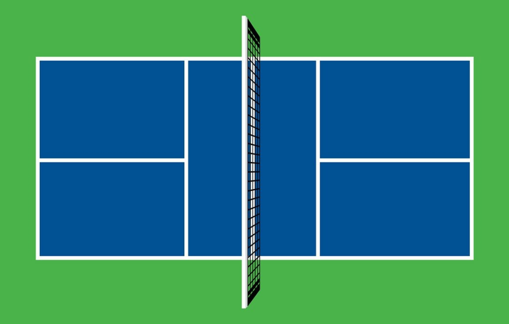 Pickleball court